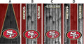 Cornhole Board Wrap 49ers - sold individually