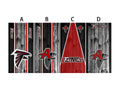Cornhole Board Wrap Falcons - sold individually