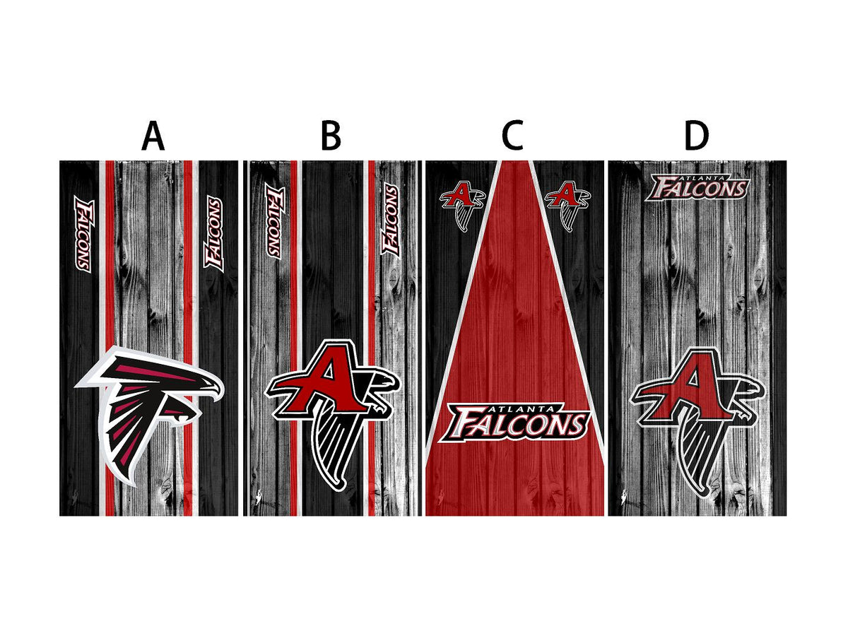 Cornhole Board Wrap Falcons - sold individually