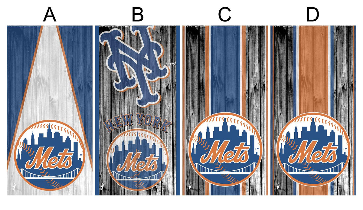 Cornhole Board Wrap Mets - sold individually