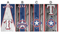 Cornhole Board Wrap Rangers - sold individually