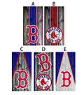 Cornhole Board Wrap Red Sox - sold individually