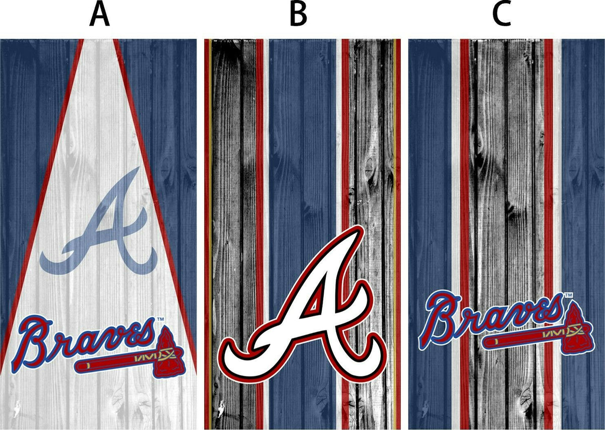Cornhole Board Wrap Braves - sold individually