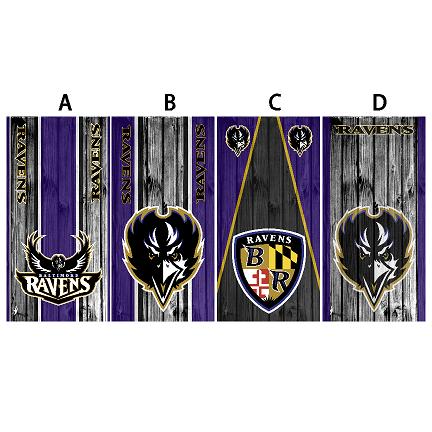 Cornhole Board Wrap Ravens - sold individually