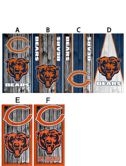 Cornhole Board Wrap Bears - sold individually