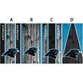 Cornhole Board Wrap Panthers - sold individually