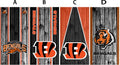 Cornhole Board Wrap Bengals - sold individually