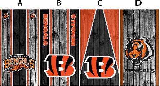 Cornhole Board Wrap Bengals - sold individually