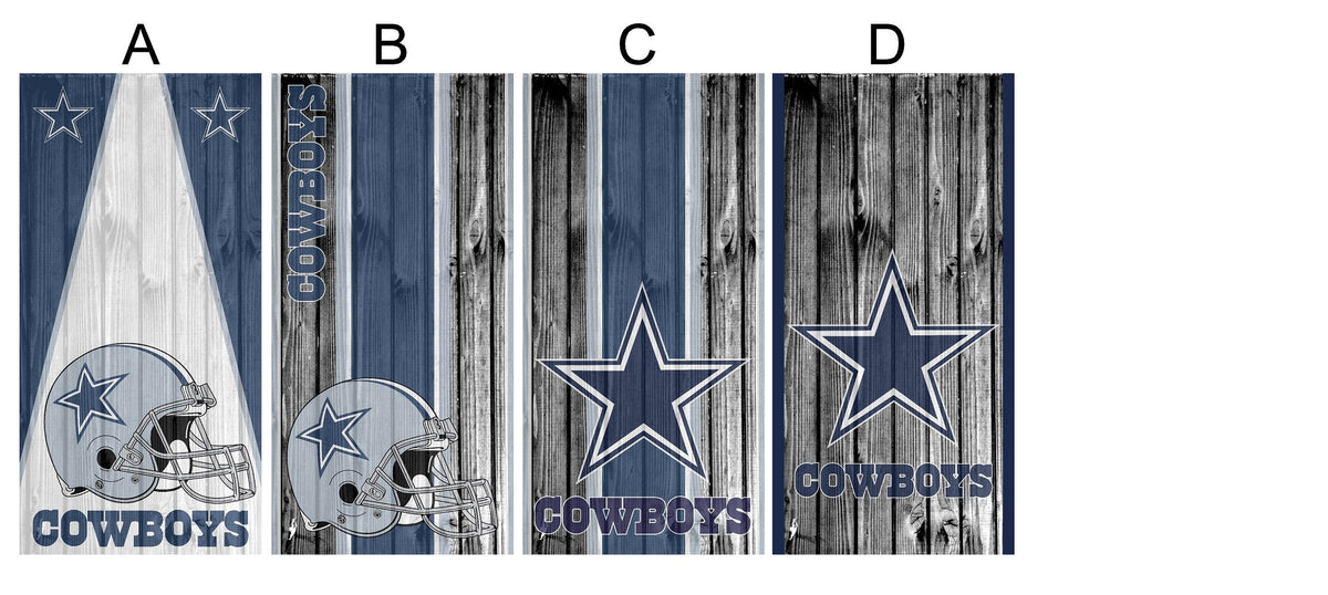Cornhole Board Wrap Cowboys - sold individually