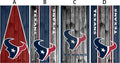 Cornhole Board Wrap Texans - sold individually