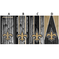 Cornhole Board Wrap Saints - sold individually