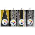 Cornhole Board Wrap Steelers - sold individually