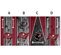 Cornhole Board Wrap Buccaneers - sold individually